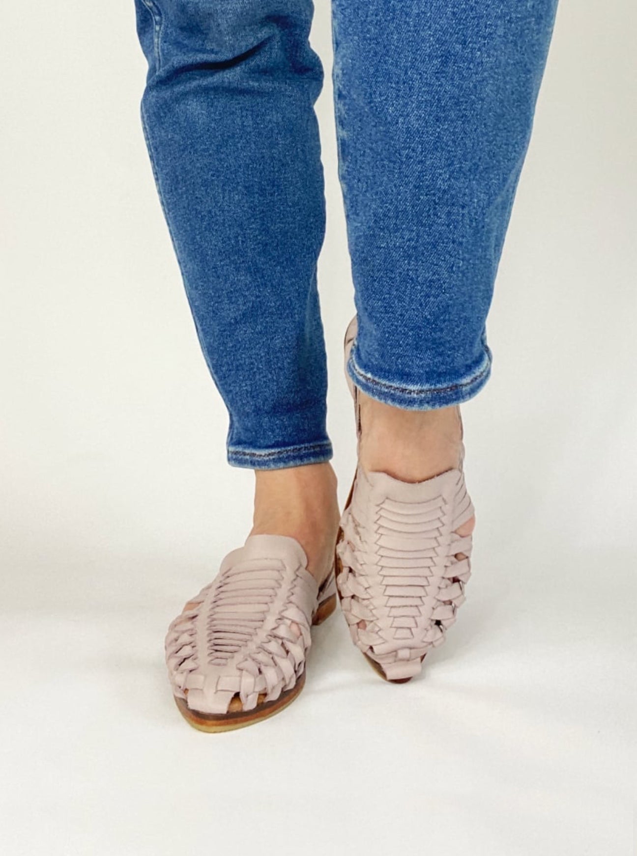 Piper Flat in Lilac Leather (PREORDER)