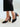 Chrissie Heel in Noir Leather (PREORDER)